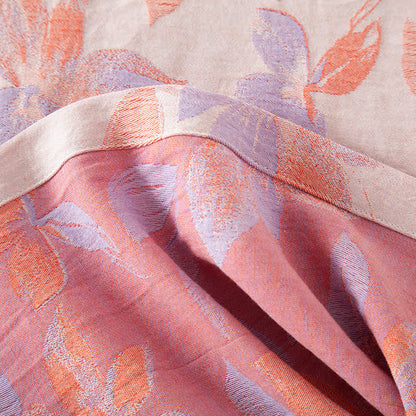 Vintage Yarn-dyed Cotton Round Neck Nightdress