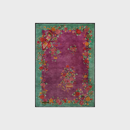 Vintage Rose Soft Washable Anti-slip Area Rug