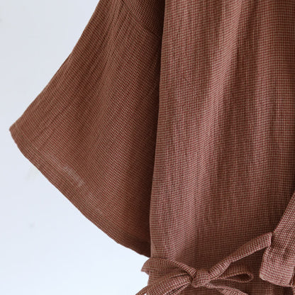 Unisex Cotton Gauze Kimono Pajama Set