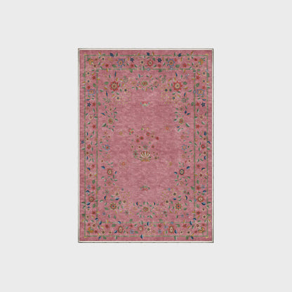Retro Floral Foldable Indoor Outdoor Rug
