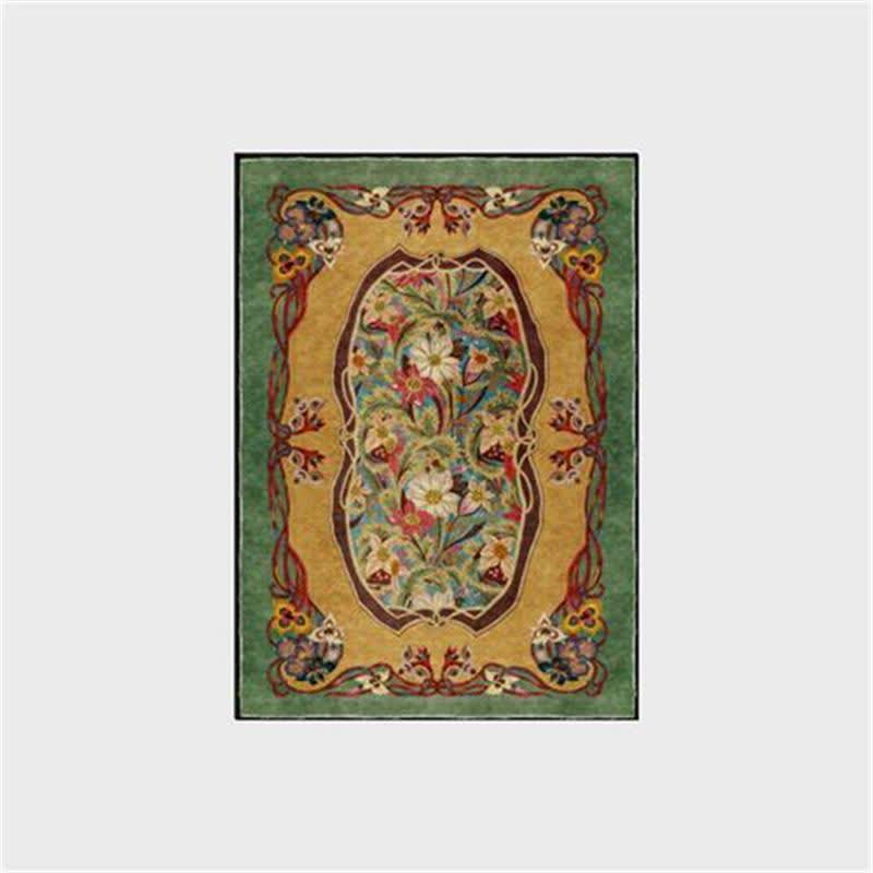 Pastoral Non Slip Indoor Outdoor Area Rug