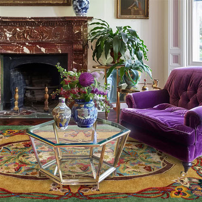 Pastoral Non Slip Indoor Outdoor Area Rug