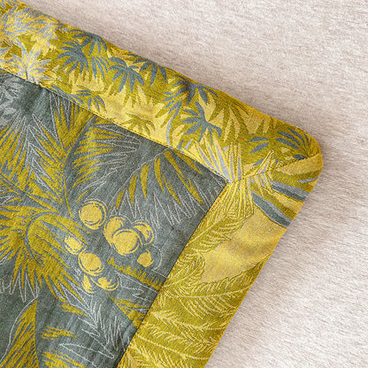 Vintage Tropical Pure Cotton Double-layer Gauze Summer Quilt