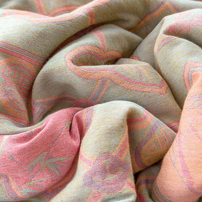 Retro Bamboo Pure Cotton Double-layer Gauze Summer Quilt