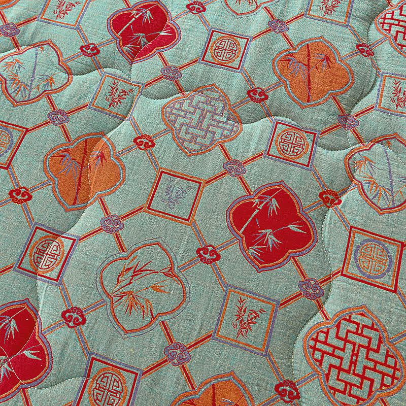 Retro Bamboo Pure Cotton Double-layer Gauze Summer Quilt