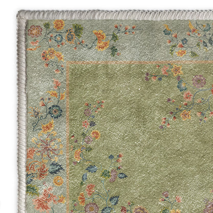 Non-slip Refresh Floral Indoor Outdoor Area Rug