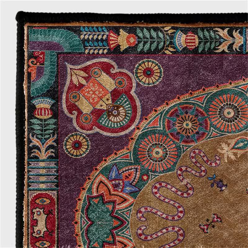 Vintage Ethnic Indoor Outdoor Area Rug