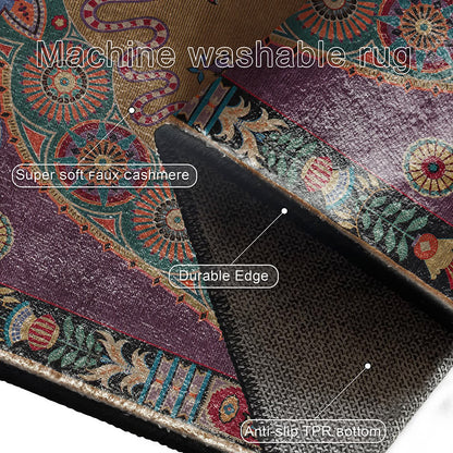 Vintage Ethnic Indoor Outdoor Area Rug
