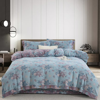 Lily Cotton Gauze Jacquard Bedding Set(4pcs)