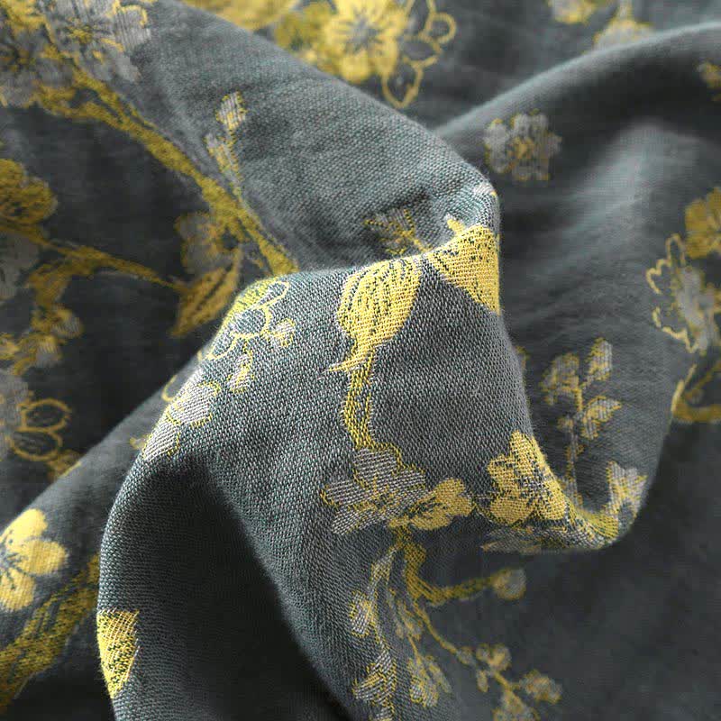 Jacquard Vintage Pure Cotton Loungewear Set
