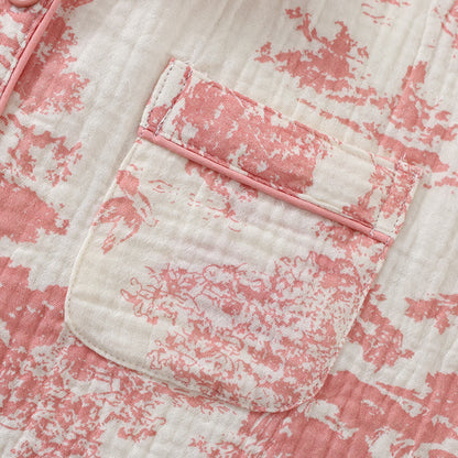Scenic Toile Cotton Gauze Loungewear Set - image 6