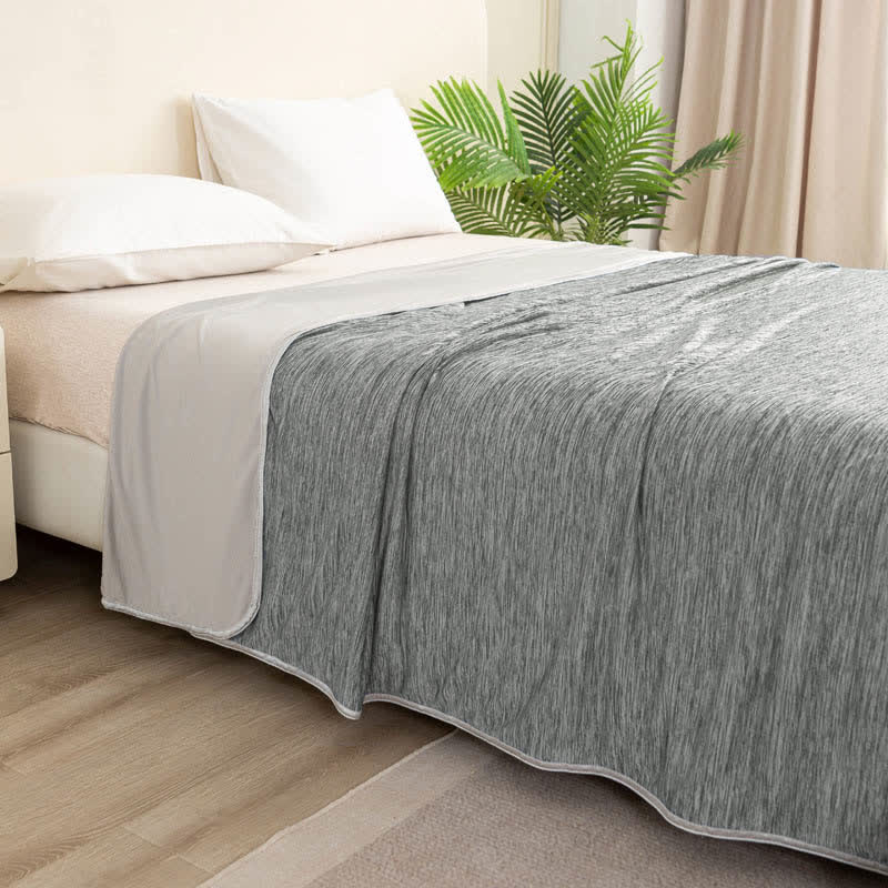 Solid Color Silky Cooling Quilt