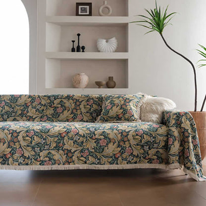 Jacquard Carnation Tapestry Sofa Protector