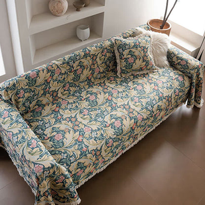 Jacquard Carnation Tapestry Sofa Protector