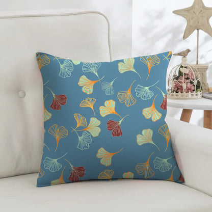 Ginkgo Biloba Cotton Jacquard Square Pillowcases(2PCS) - image 2