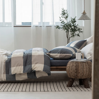 Simple Style Duvet Cover Dorm Bedding Set - image 8