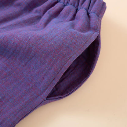 Oriental Style Peony Pomegranate Cotton Sleepwear - image 11