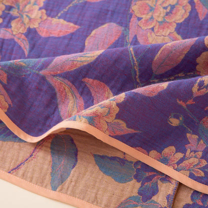 Oriental Style Peony Pomegranate Cotton Sleepwear - image 7