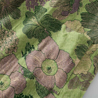 Peach Blossom Cotton Gauze Kimono Robe - image 10