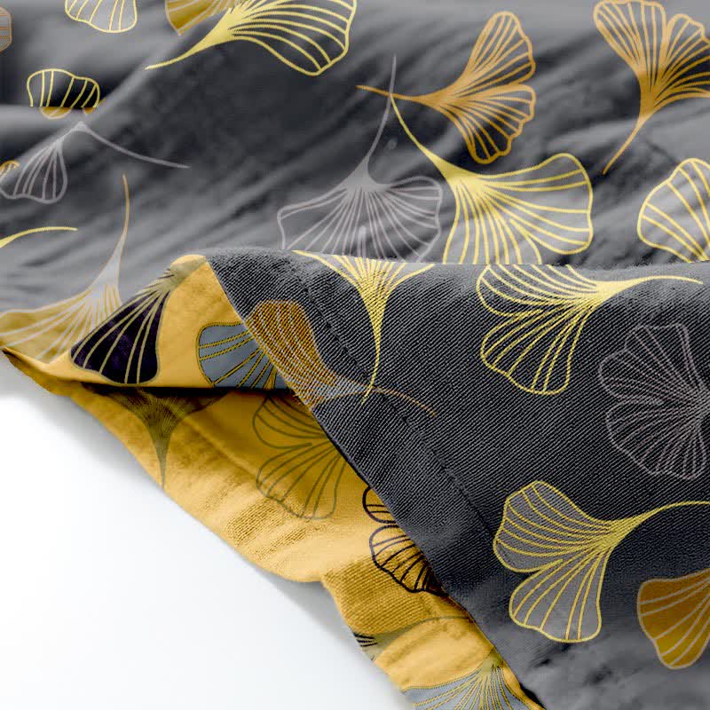 Ownkoti Ginkgo Cotton Gauze Kimono Loungewear Set - image 37