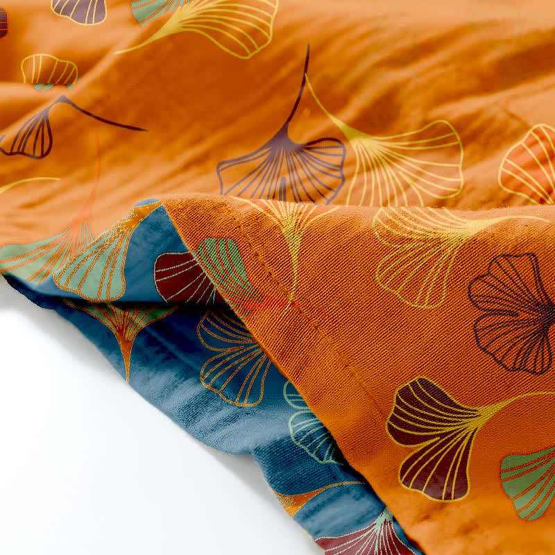 Ownkoti Ginkgo Cotton Gauze Kimono Loungewear Set - image 33