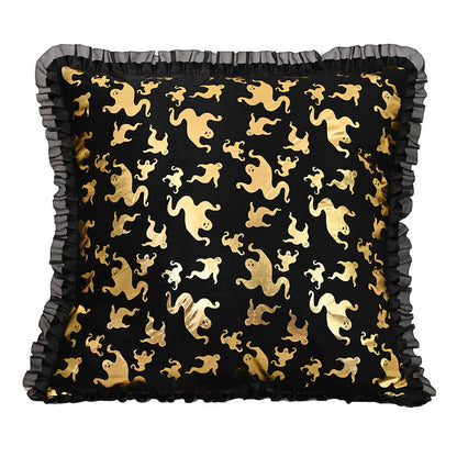 Halloween Element Decorative Pillow - A - Pillowcase with Core - 18" x 18" - image 6