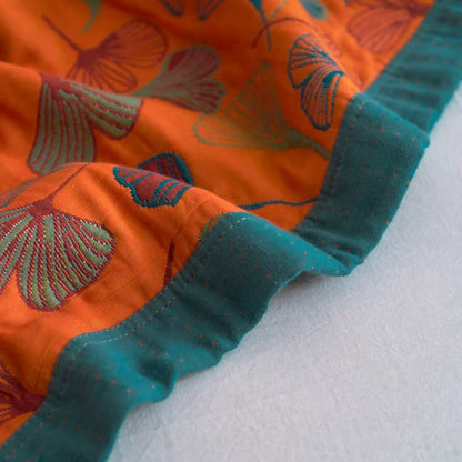 Ginkgo Biloba Organic Cotton Quilt - image 33