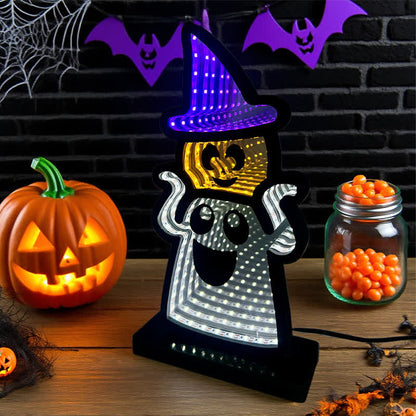 Halloween Funny Ghost Infinity Lights - image 6