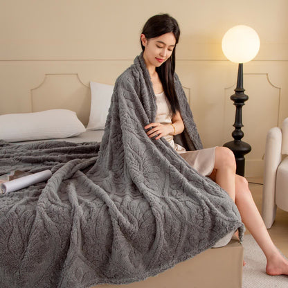 Vintage Floral Jacquard Throw Blanket - image 18