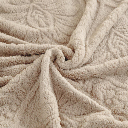 Vintage Floral Jacquard Throw Blanket - image 10
