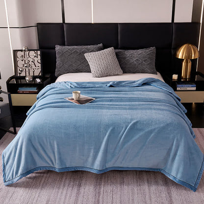 Minimalist Style Solid Color Blanket - image 19