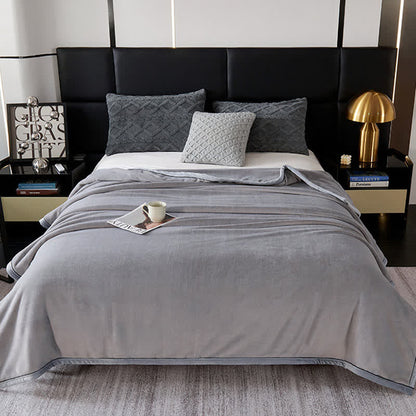 Minimalist Style Solid Color Blanket - image 22