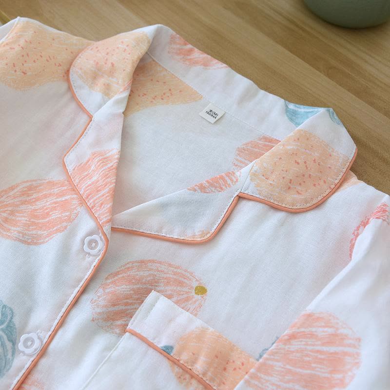 Pumpkin Organic Cotton Gauze Loungewear Set - image 5