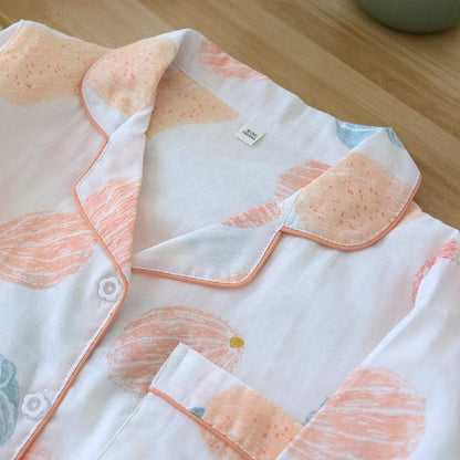 Pumpkin Organic Cotton Gauze Loungewear Set - image 5
