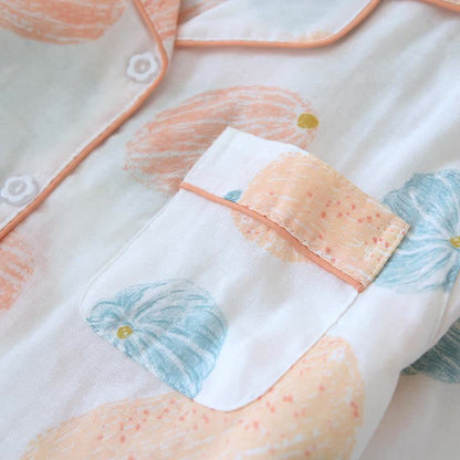 Pumpkin Organic Cotton Gauze Loungewear Set - image 7