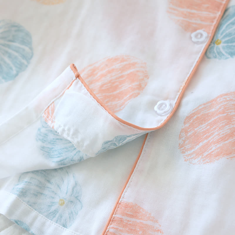 Pumpkin Organic Cotton Gauze Loungewear Set - image 10