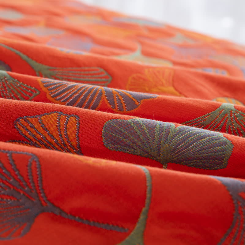 Ginkgo Biloba Organic Cotton Quilt - image 41