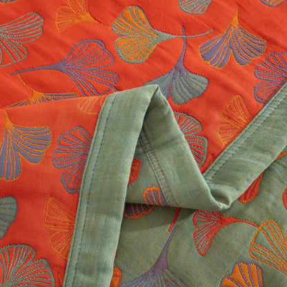Ginkgo Biloba Organic Cotton Quilt - image 42