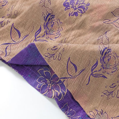 Peony Cotton Gauze Kimono Loungewear Set - image 8