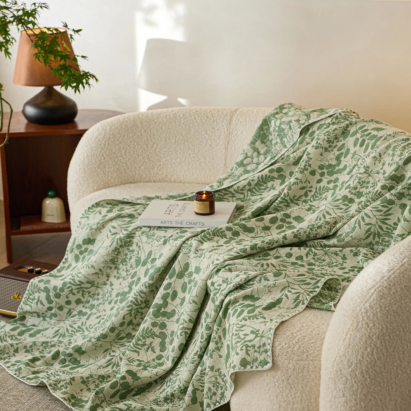 Ownkoti Soft Style Floral Cotton Gauze Quilt - image 26