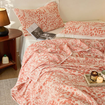 Ownkoti Soft Style Floral Cotton Gauze Quilt - image 10