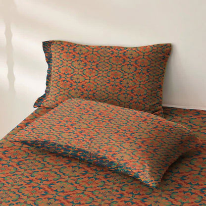 Retro Geometric Pattern Cotton Sheet Bedspread - image 6