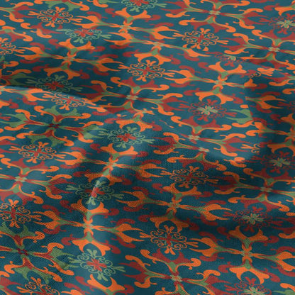 Retro Geometric Pattern Cotton Sheet Bedspread - image 3