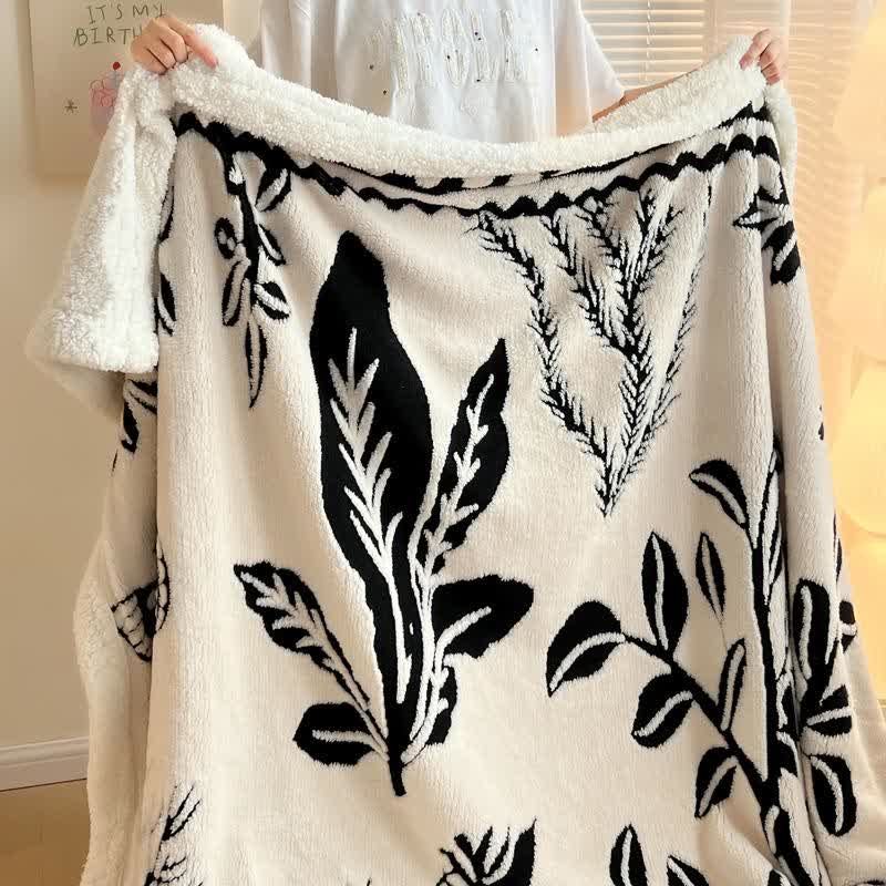 Tree Butterfly Jacquard Throw Blanket - image 14