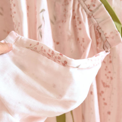 Pink Striped Floral Kimono Loungewear Set - image 8