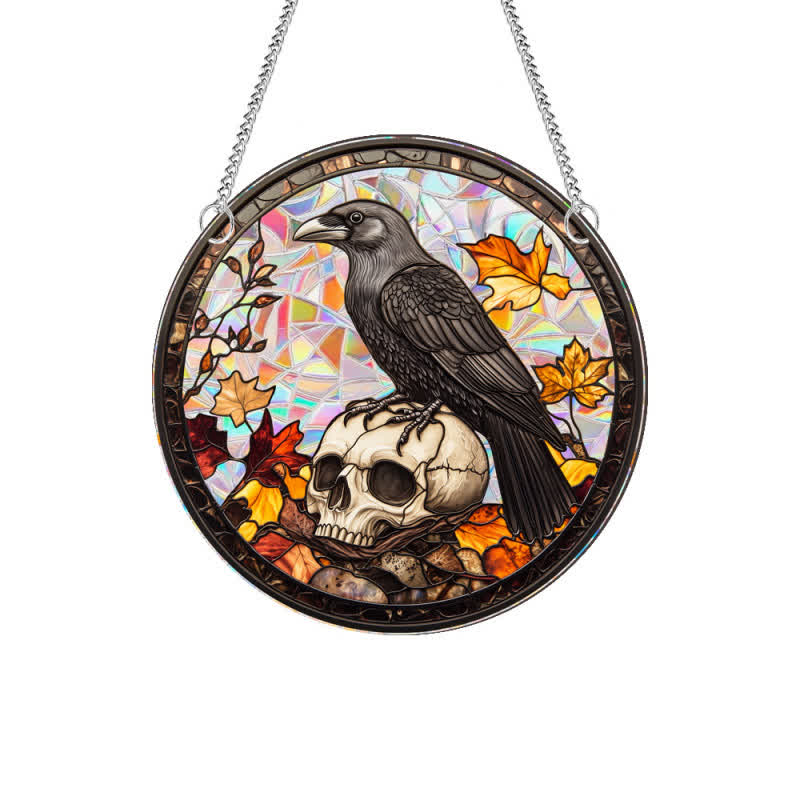 Halloween Stained Sun Catcher  Window Hanging - image 5