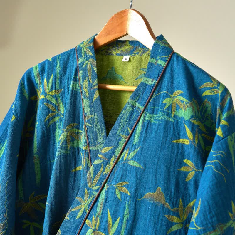 Bamboo Cotton Gauze Kimono Loungewear Set - image 14