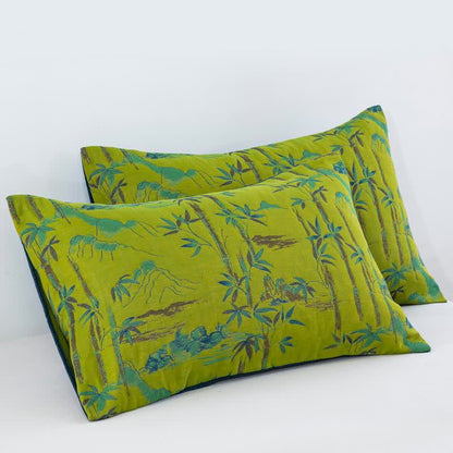 Bamboo Natural Cotton Reversible Quilt - image 18