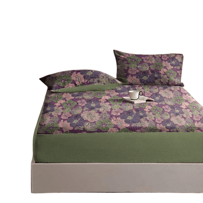 Peach Blossom Cotton Jacquard Fitted Sheet - image 4
