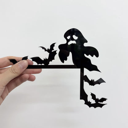Spooky Ghost Bat Door Frame Halloween Decoration - image 1